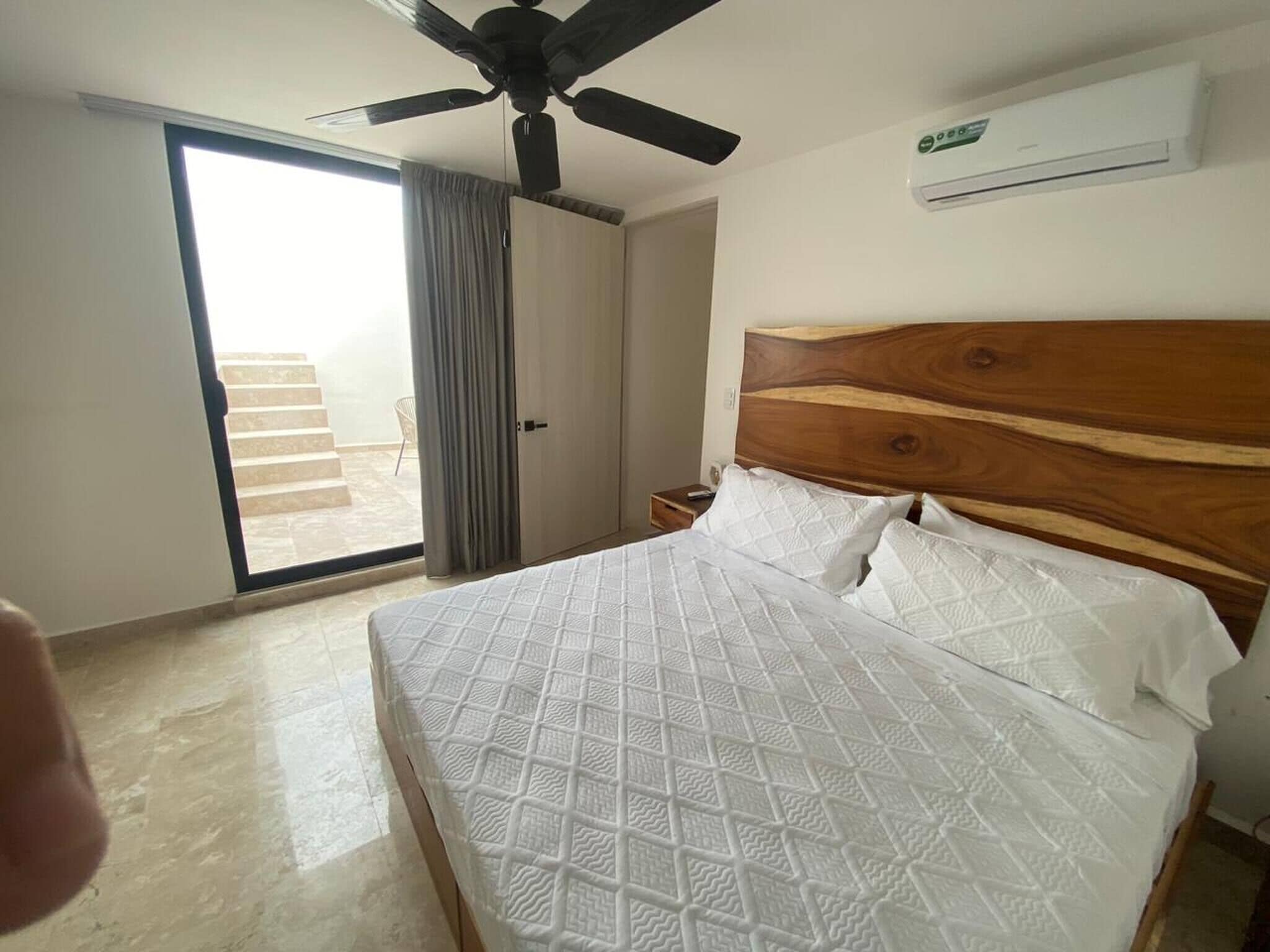 Departamento, 2 habitaciones, para fumadores, alberca privada | 2 habitaciones 