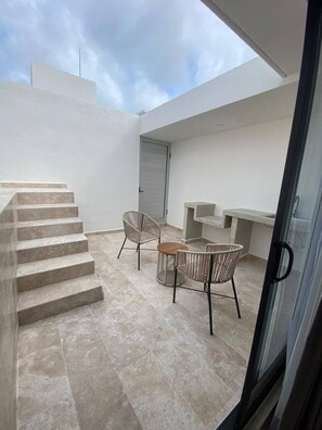 Apartment, 2 Bedrooms, Smoking, Private Pool | Terrace/patio