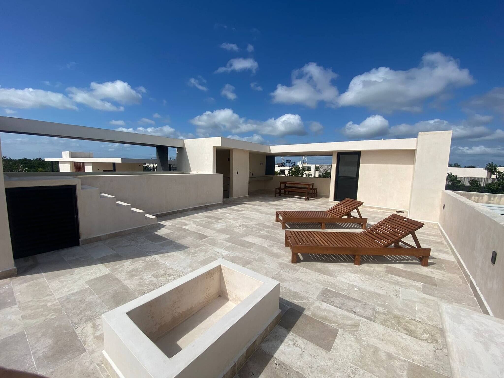 Apartamento, 3 quartos, para fumantes, piscina particular | Terraço/pátio