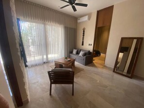 Appartement, 3 slaapkamers, roken, privézwembad | Woonruimte