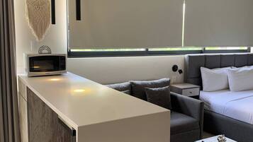 Apartment, 1 Bedroom, Smoking, Balcony | Living room