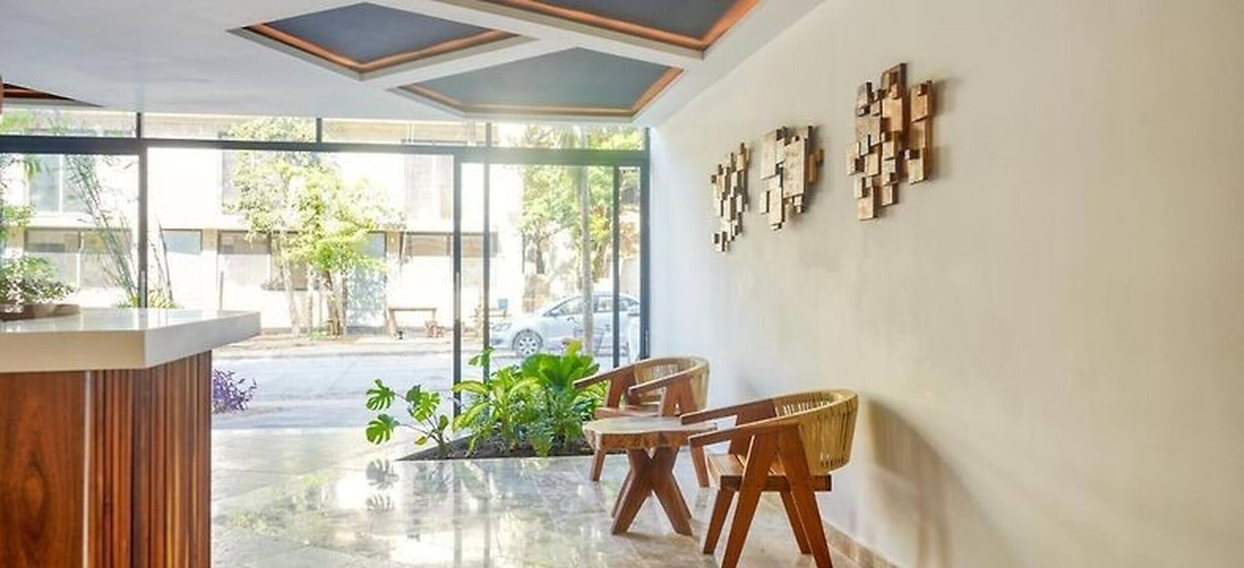 Departamento, 1 habitación, para fumadores, balcón | Lobby