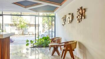 Departamento, 1 habitación, para fumadores, balcón | Lobby
