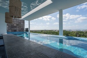 Apartment, 1 Bedroom, Smoking, Balcony | Pool | Outdoor pool