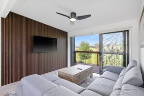 TV, table tennis, stereo