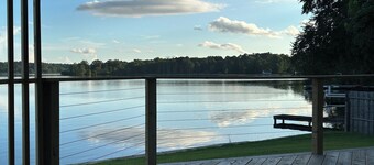 Quiet lakefront condo with the best views on Prestwood lake.