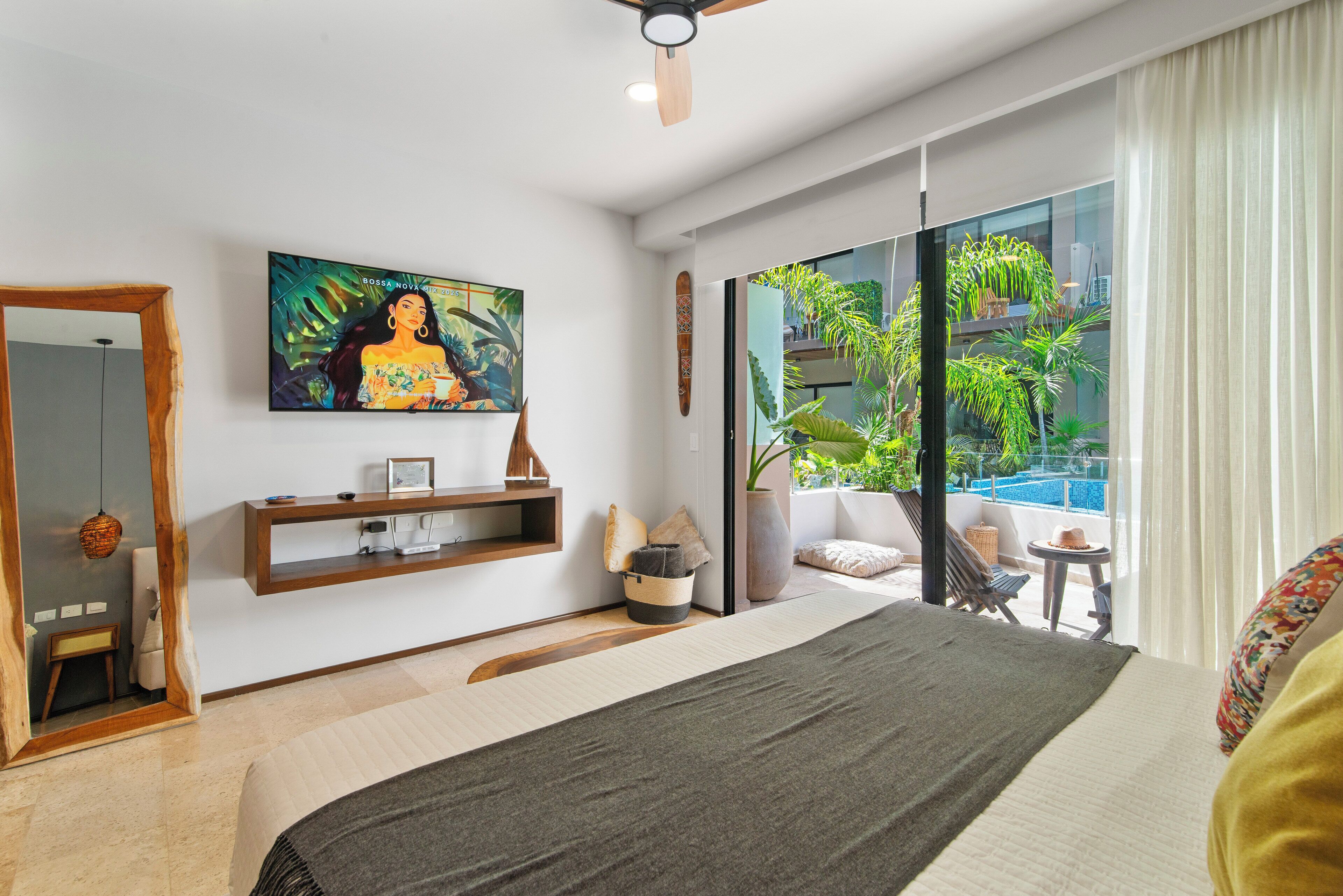 1 bedroom, iron/ironing board, free WiFi, bed sheets