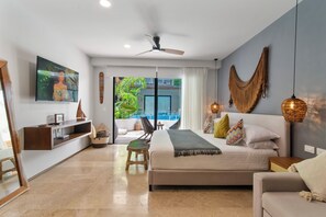 1 bedroom, iron/ironing board, free WiFi, bed sheets