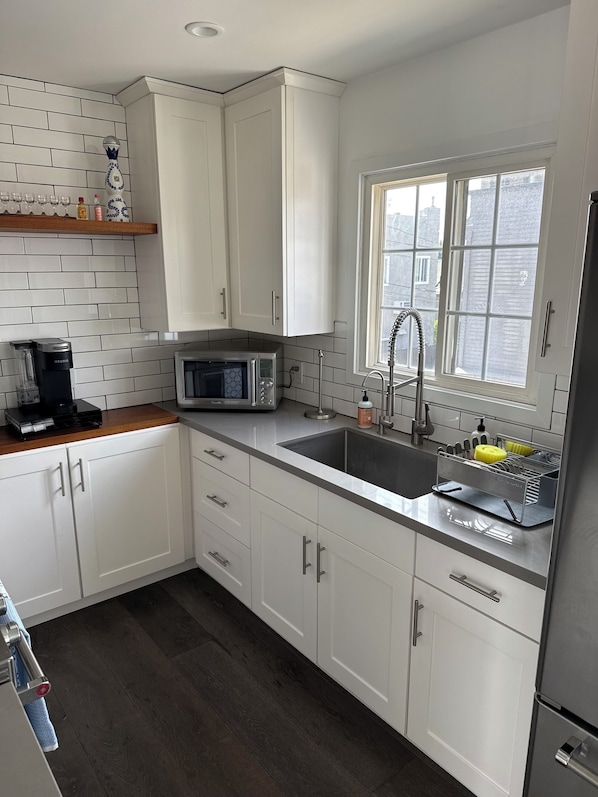 Microwave, oven, stovetop