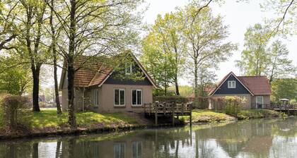 Country house on beautiful waterfront park