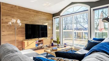 Smart-tv en tafelvoetbal