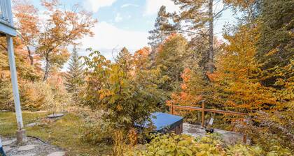Chalet De l'Escapade hot tub Lakeview kayaks pool table babyfoot !