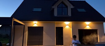 The new house