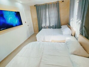 3 bedrooms, Internet, bed sheets
