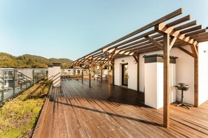 Terrace/patio - Luxury Apartment in Bergen, 10min from City Centre (Vestland)