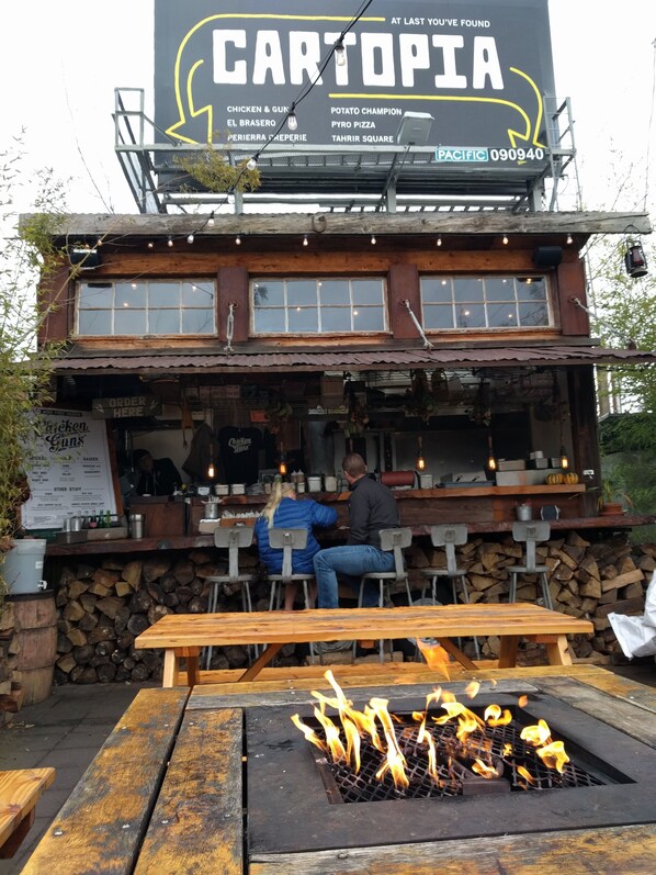 Restaurante al aire libre