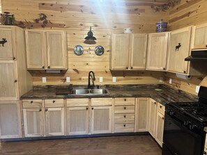 Private kitchen - Dragonfly: A cozy peaceful retreat near Lake Vermilion (Tower)