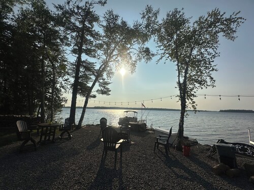 New construction on Pushaw Lake, 2 Bedroom 2 full Bath, Water Front home.