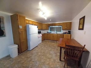 Microwave, oven, stovetop