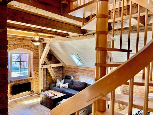 Cozy 3-storey apartment in a rural idyll