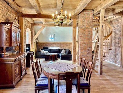 Cozy 3-storey apartment in a rural idyll