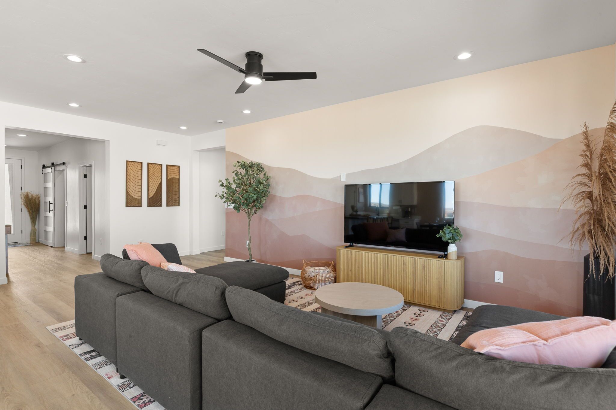 Fernseher, Tischtennisplatte