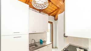 Private kitchen - Panoramic balcony and breathtaking views, a stone's throw from Lake Bolsena (Montefiascone)