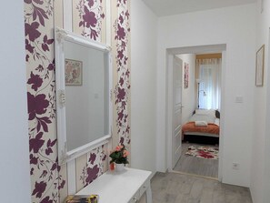 1 chambre, fer et planche Ă repasser, Wi-Fi, literie fournie