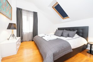 4 dormitorios, tabla de planchar con plancha, wifi y ropa de cama