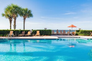 Indoor pool, outdoor pool