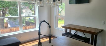  Stay just 5 minutes from downtown in this spacious 1-bedroom retreat.