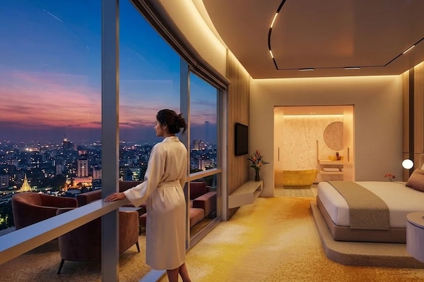 Exclusive Suite, 1 Bedroom, City View, Courtyard Area | In-room safe, individually decorated, individually furnished