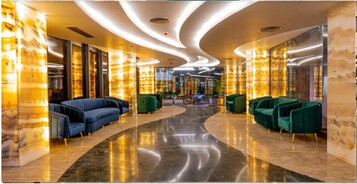 Sala de estar en el lobby