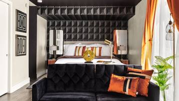 1 soverom, strykejern/-brett, wi-fi og sengetøy