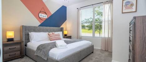 Desk, iron/ironing board, free WiFi, bed sheets