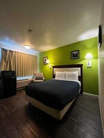 Desk, laptop workspace, free WiFi