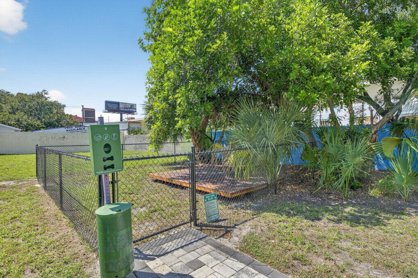 Enceinte de l’hébergement