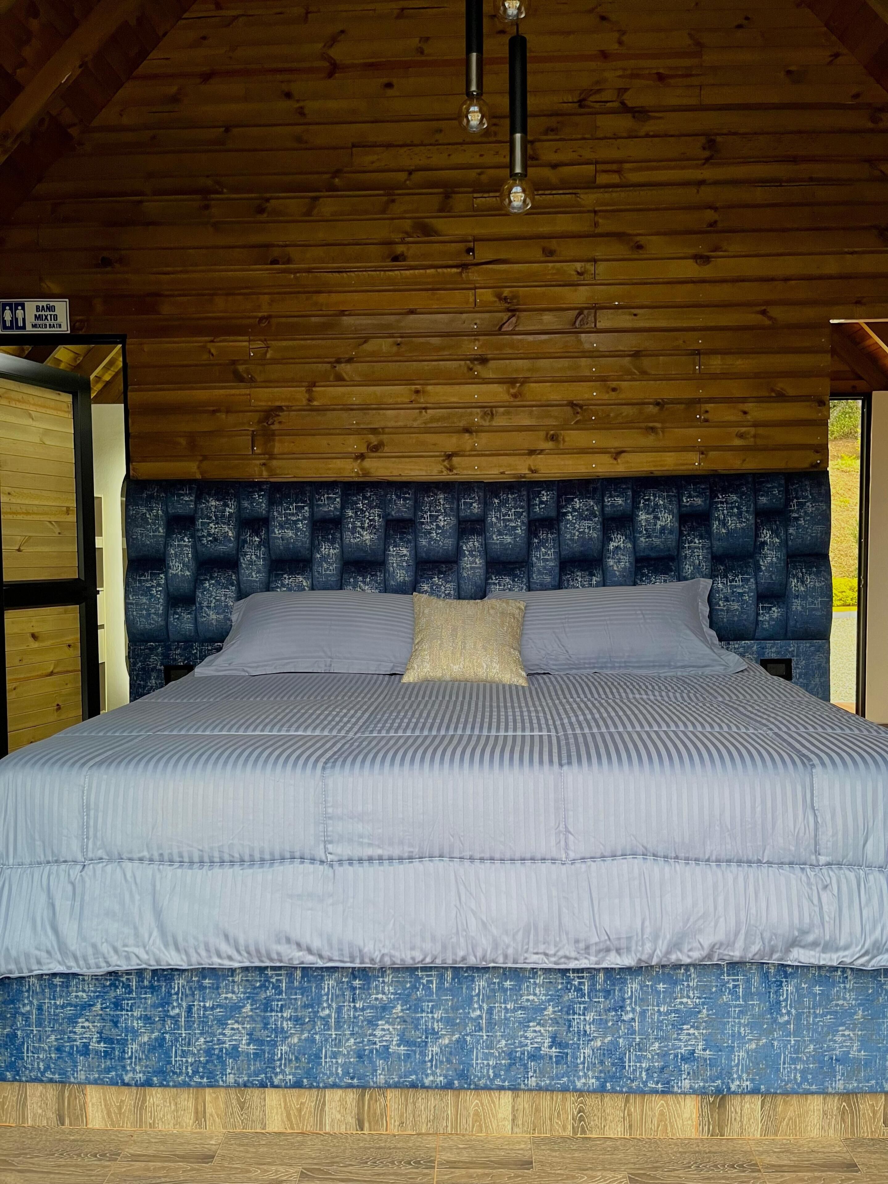 Deluxe Double Room, 1 King Bed, Jetted Tub, Mountain View