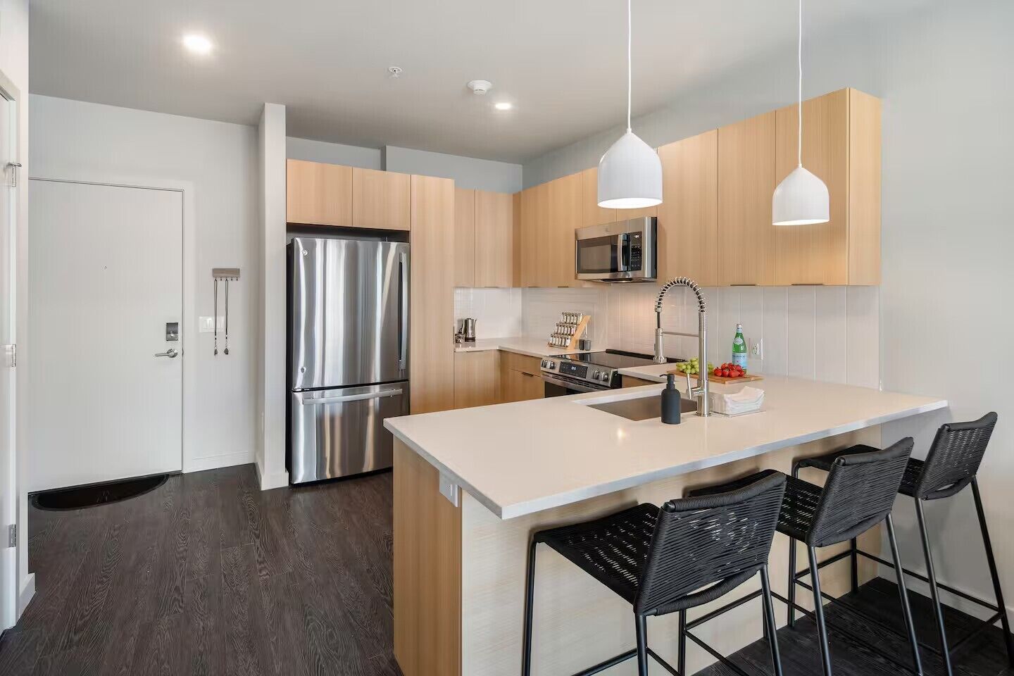 Luxury-Apartment, 2 Schlafzimmer, Küche | Eigene Küche