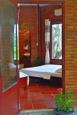 Bungalow, 2 Queen Beds, Non Smoking, Garden View | Desk, blackout drapes, iron/ironing board, free WiFi - The little garden homestay (Phan Thiet)