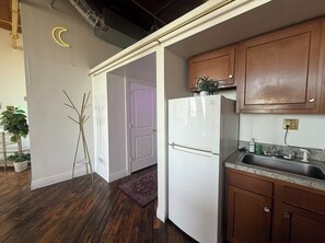 Private kitchen - Downtown: The Belle Isle View Loft (Detroit)