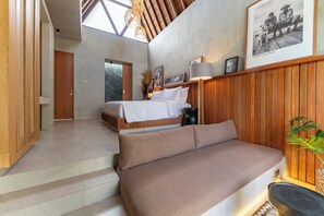 Romantic Room, Pool View | Minibar, in-room safe, iron/ironing board, free WiFi - Lokale Resort Hotel & Villas (Canggu)