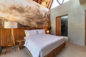 Romantic Room, Pool View | Minibar, in-room safe, iron/ironing board, free WiFi - Lokale Resort Hotel & Villas (Canggu)
