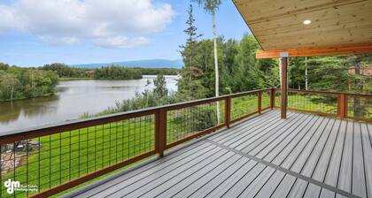 Peaceful with views, brand new, 2-bedroom, 2 bathroom house on Finger Lake.