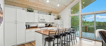 Peaceful with views, brand new, 2-bedroom, 2 bathroom house on Finger Lake.