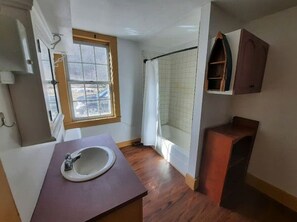 Shower, hair dryer, towels, soap - Live the Vermont Life in 1840 Classic Renovated Cape (Sharon)