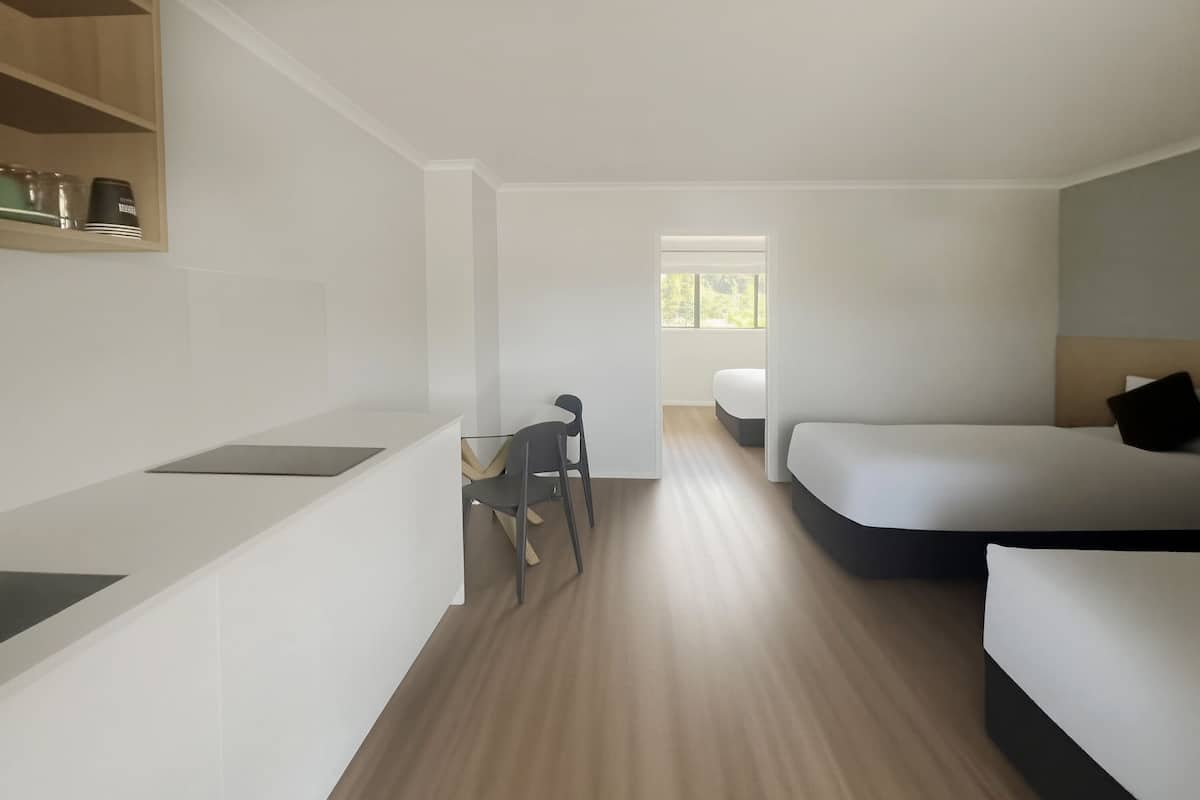 Családi apartman, 1 hálószobával | Nappalirész