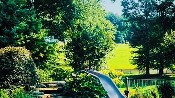 Una piscina riscaldata