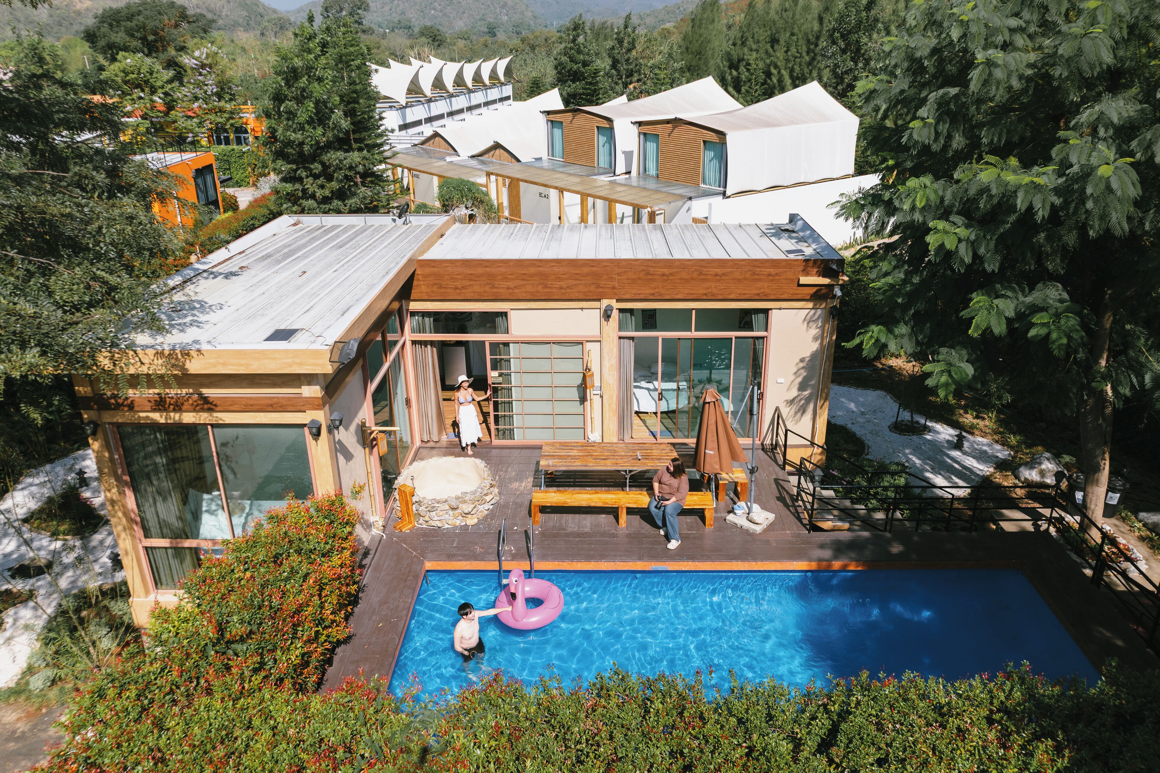 Villa 1 Original Japan | Premium bedding, down comforters, in-room safe, blackout drapes