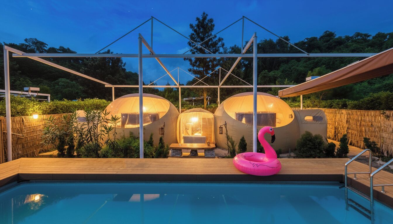 Gemini Glamp | Resort view